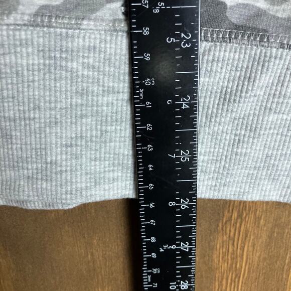 Eddie Bauer Women Jacket Gray Camo Full Zip Hooded Pocket Modal Blend Stretch XL - Picture 9 of 12